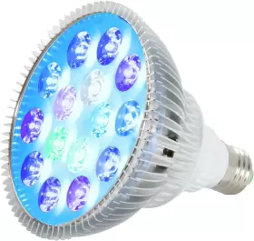 Abi 696397440644 23w Tuna Blue Led Bulb Coral Reef Optimized Spectrum 11-band Par38