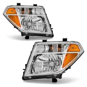 Adcarlights B0d44xgyp8 Headlamp Replacement For 2005-2008 Nissan Frontier / 2005-2007