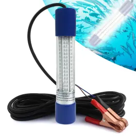 Agool 602430578267 Underwater Fishing Light 1600 Lumens 10.8w 12v 24v Submersible Fish Bait Find