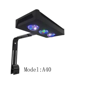 Ahareef A30-a40 Aquarium Light 45 Watts Gree Led Full Spectrum 2 Channels Reef With Tim