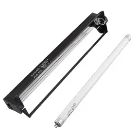 Aiicioo B0bpsp5hmy T5 Uvb Lighting Combo Kit - 12 Inch Fixture Desert 10.0 Terrarium Hood &