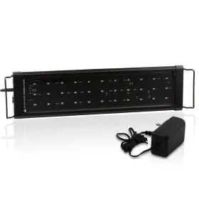 Ajp Distributors Aql-1002-33-ama-l1 33 Led Smd 18-30 Aquarium Light Bar Full Spectrum Fish Tank Strip Lamp Extendabl