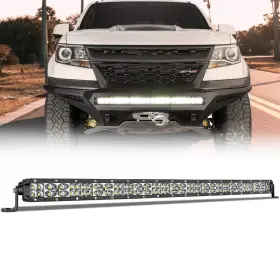 Akd Part B07fdx7l6k Slim Led Light Bar 30 Inch 252w Super Offroad Driving Spot
