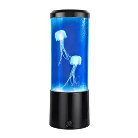 Alyrmei R296 Jellyfish Lamp Tank Table With 7 Color Changing Aquarium