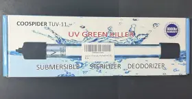 Aopu Lighting Co Tuv-11 11w Coospider Aquarium Uv Green Killer Light Submersible Sterilizer