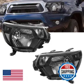 Apsve B0d25s3s5q Headlight Assemblies Compatible 2012 2013 2014 2015 Toyota Tacoma 12 13