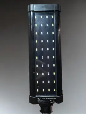 Aqqa 744759787125 Aquarium Light Full Spectrum Led Fish Tank Lights 12-54 Adjustable Multi-co