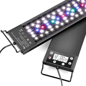 Aqqa Fus-aq037-36w-us Aquarium Light Multi-function Fish Tank Led 24/7 Diy Auto On Off Nigh