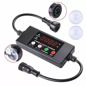 Aquabasik X-23-dim-0001-001 Led Light Timer Dimmer Controller For Fish Tank Aquarium Dimming System