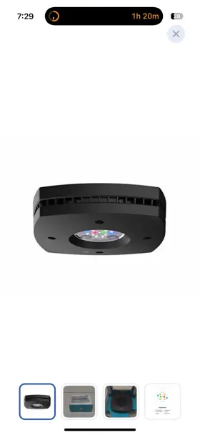 Aquaillumination 43119112 Ecotech Aqua Illumination Prime Freshwater Led Light Fixture Blk