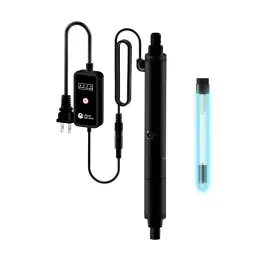 Aquamiracle 750264483995 Aquarmiracle U-vc Light For Aquarium With Timer Amphibian U-v Light