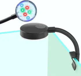 Aquaneat 313014365301 Clip On Aquarium Light Full Spectrum Small For Nano Tan