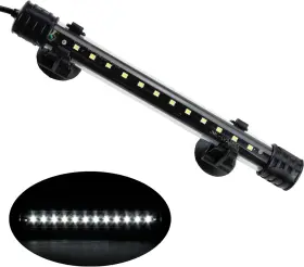 Aquaneat 313031124127 Aquarium Led Submersible Light 7.5 Inch Underwater Stick Strip Bar Lamp