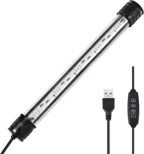 Aquaneat 313092017093 Aquarium Led Submersible Light 7.5 Inch Usb Multi-color Underwater Fis