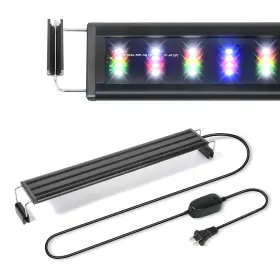 Aquaneat Wgy-101 Led Aquarium Light For 12 To 16 Inch Fish Tank Full Spectrum Light