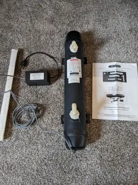 Aquanetics Systems 15il System Ultraviolet Sterilizer - Used With Instructions Ex Bulb