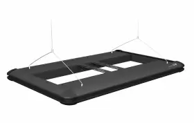 Aquatic Life 420624 Dx18 T5 Ho 24 Inch Dimmable 4-lamp Hybrid Mounting Fixture