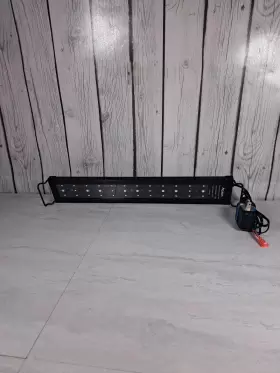 Aqueon 015905000536 Optibright Led Aquarium Light Fixture 18 Inch -24 15vdc Black No Box Tested