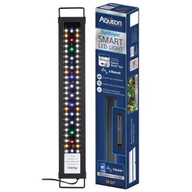 Aqueon 015905002615 Fish Tank Aquarium Optibright Wifi/bluetooth Smart Led Light Fixture 18-24 Inch