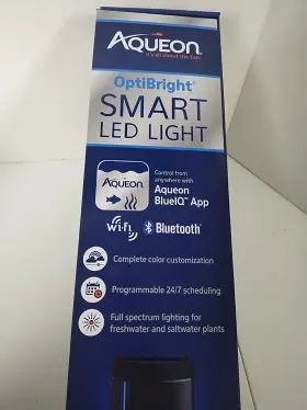 015905002639 AQUEON Fish Tank Aquarium Optibright Wifi Smart