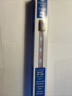 Aqueon 100115673 Aquarium Lamp Max Blue Size 36