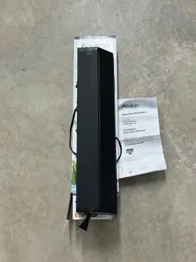 Aqueon 100125920 Fluorescent Strip Light 20 Inch Open Box For Aquariums Black Aqueon 100125920 Fluorescent Strip Light 20 Inch Open Box For Aquariums Black