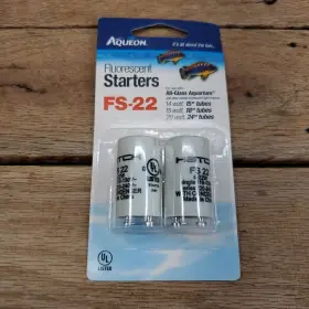 Aqueon Fs-22 2 Replacement Starters For Aquarium Lighted Hood Sealed Nos Aqueon Fs-22 2 Replacement Starters For Aquarium Lighted Hood Sealed Nos