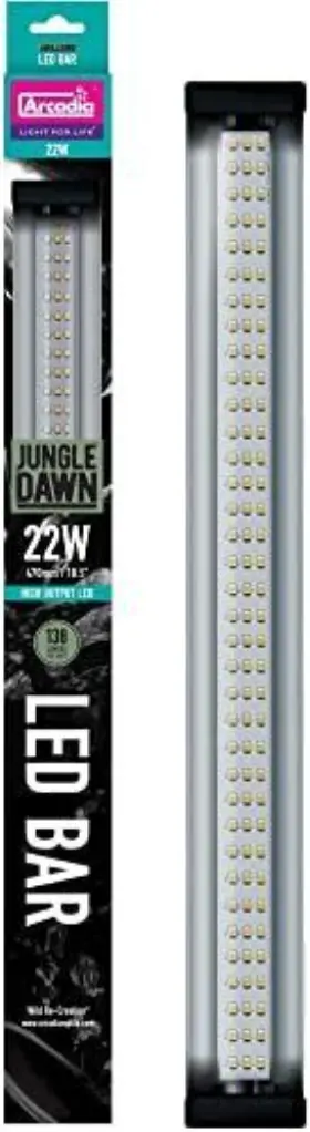 Arcadia Reptile Cslp4x 22 Watt Led Terrarium Light Bar Arcadia Reptile Cslp4x 22 Watt Led Terrarium Light Bar