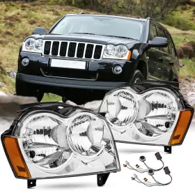 B0DF75YPH8 ARESPARTS Headlights Harness Set Jeep