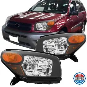 Aresparts B0f13cbsmg Pair Headlight Assembly Set For 2004 2005 Toyota Rav4 Suv Replacement Aresparts B0f13cbsmg Pair Headlight Assembly Set For 2004 2005 Toyota Rav4 Suv Replacement