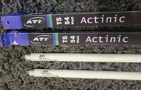 Ati 260216210112 Actinic T5 Fluorescent Coral Enhancing Aquarium Light Bulb 48 Inch