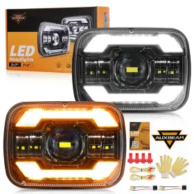 B0D3SZV9CR AUXBEAM Bright Headlights Led Drl Turn Signal