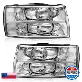 B0B96VBBRP AXLAHA Headlight Chevy Silverado