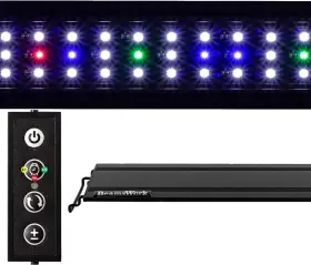 Beamswork 445047563553 Vivio Full Spectrum Led Timer Adjustable Dimmer Aquarium Fish Tank