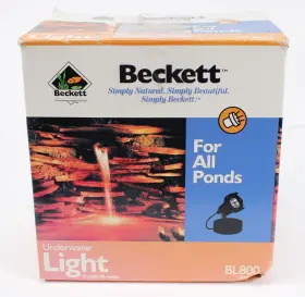 Beckett 052309707043 Underwater Light For All Ponds - Nib