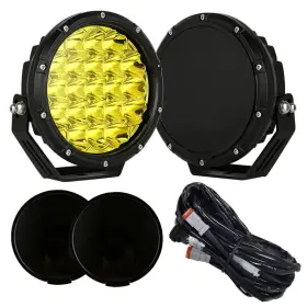 B09ZNT6DNY BIGLION.X Amber Round Road Lights Bright