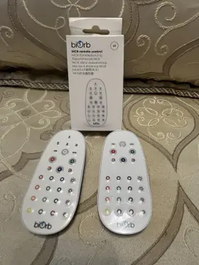 Biorb 85950 Replacement Mcr Remote Control White 2 Remotes With One Box