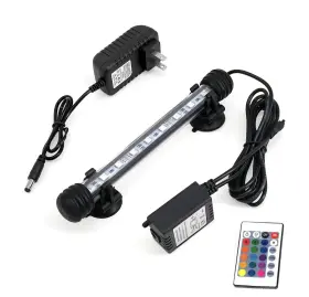 Bolusmll Fl28 7 Inch Rgb Aquarium Lights Underwater Fish Tank Ip68 Waterproof Color