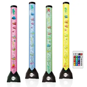 Brewish 617737603345 4ft Sensory Led Water Bubble Fish Tube Floor Lamp With 20 Color Chang Brewish 617737603345 4ft Sensory Led Water Bubble Fish Tube Floor Lamp With 20 Color Chang