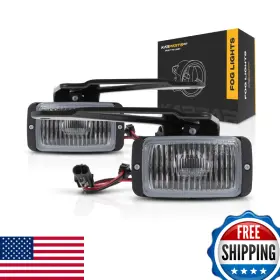 Carlights360 B07hmfg2dj For Chevy/gmc C/k 10 1988-1997 Fog Light Assembly Pair Driver And Carlights360 B07hmfg2dj For Chevy/gmc C/k 10 1988-1997 Fog Light Assembly Pair Driver And