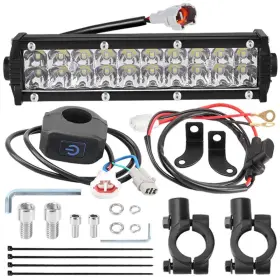 Cmiyeto B0cylnnk57 Led Light Bar Motorcycle Headlight Kit Small For Klx110
