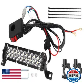 Cmiyeto B0d7h2yvry Headlight Led Light Bar Kit Usb Switch For Crf110 Klx110 Ttr110 Yz250f