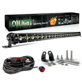 Co Light B08sbjbdhm 26 Inch Slim Single Row Led Bar Driving Combo Beam Off-road