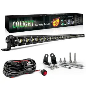 Co Light B091l4q8d4 38 Inch Slim Single Row Led Bar Driving Combo Beam Offroad