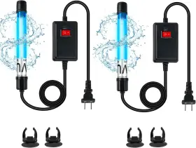 Coospider-repta 313048481497 2-pack 11w Aquarium Uv Light For 55-150 Gallon Fish Tank Algae Clean Li