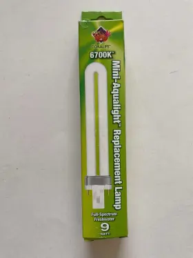 Coralife 096316001060 6700k Mini-aqualight Replacement Lamp 9 Watt Full-spectrum Freshwat New Coralife 096316001060 6700k Mini-aqualight Replacement Lamp 9 Watt Full-spectrum Freshwat New