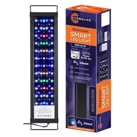 Coralife 096316002777 Fish Tank Aquarium Seascape Wifi/bluetooth Smart Led Light Fixture 18-24 Inch