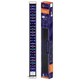 Coralife 096316002791 Fish Tank Aquarium Seascape Wifi/bluetooth Smart Led Light Fixture 48-54 Inch