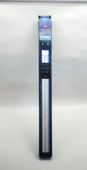 Coralife 096316540651 10 000k Daylight Compact Fluorescent 65 Watt 21 Inch Aquarium Lamp