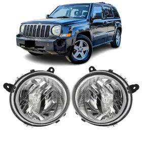 Corkiauto B0d791pvg5 Headlights Assembly Replacement For 2007-2017 Jeep Patriot 2007-2010